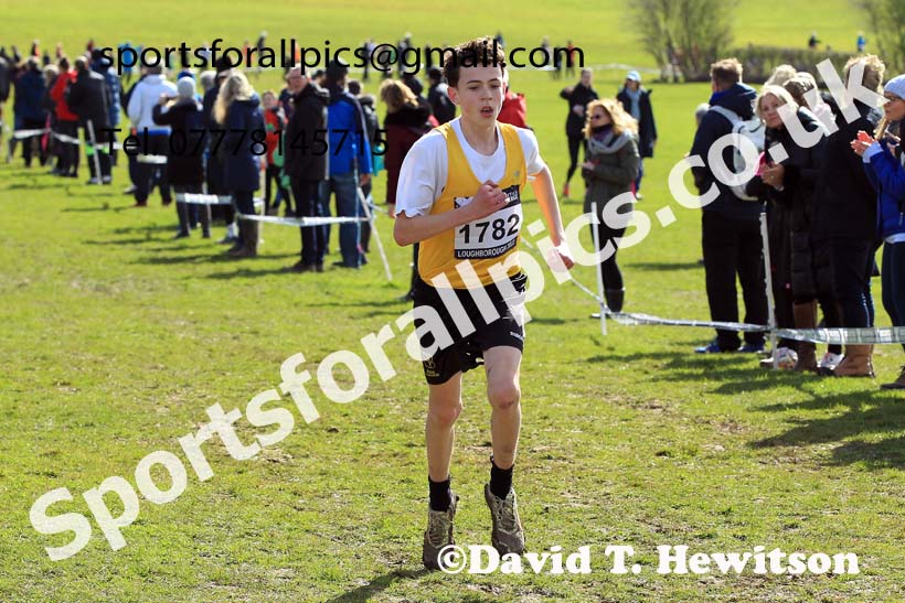 Boys Under-15s 2022 CAU Inter Counties Cross Country, Prestwold Hall, Loughborough.  Photo: David T. Hewitson/Sports for All Pics